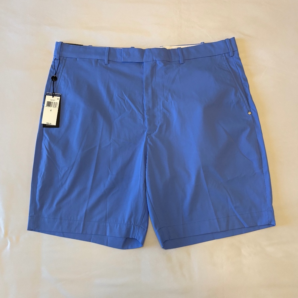 RLX Ralph Lauren Classic Fitโ Golf Blue Shorts-NWT Size 40